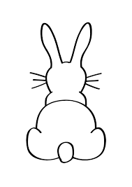 Malvorlagen zum thema ostern, osterhase. Osterhase Schablone