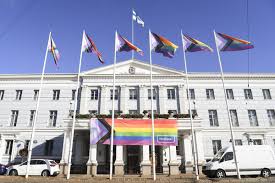 It is not a painted rag. Helsinki City Hall To Serve As Pride House The Main Venue For Helsinki Pride 2021 Sustainable Helsinki