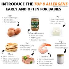 Jessica Gust Kids Dietitian On Instagram The Newest Allergen Recommendations Show That Early Baby Led Weaning Recipes Healthy Baby Food Baby Food Recipes