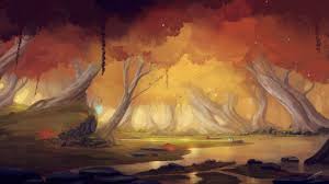 Eversong Woods By Jjcanvas On Deviantart Fantasy Landscape Art Concept Art