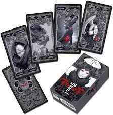 Tarot cards, rider waite tarot cards, 78 tarot cards future telling game with colorful box. Amazon Com Lo Scarabeo Fournier Nekro Tarot Cards Toys Games