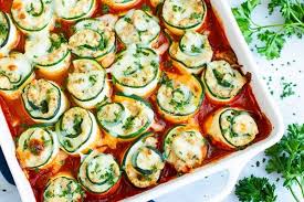 Zucchini Lasagna Roll Ups Keto Low Carb Recipe Zucchini Zucchini Lasagna Zucchini Lasagna Rolls