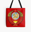 KGB USSR sign symbol badge" Tote Bag for Sale by Khokhloma | Redbubble