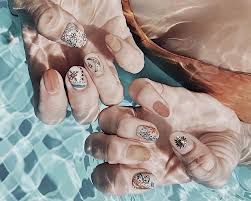 Nagelsticker nail art tattoo aufkleber blumen muster nagel fingernägel. 20 Nageldesign Ideen Fur Eine Attraktive Nagelgestaltung In Boho Stil Freshouse