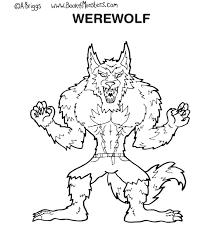 These animated colouring pages include series of stories around the main character or the protagonist. Drawing Werewolf 100007 Characters Printable Coloring Pages