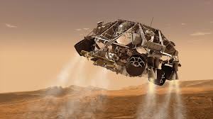 Landing on mars may be the most challenging part of the mission. How Mars Rover Curiosity S Nail Biting Landing Works Pictures Space