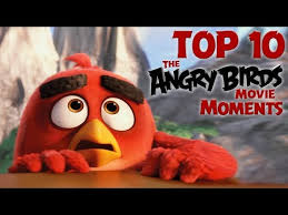 Angry Birds в кино смотреть онлайн ютуб на русском Angry Birds Top 10 Angry Birds Movie Moments Youtube