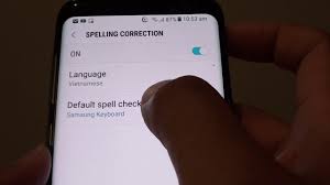 Samsung Galaxy S8 How To Change Spell Check Engine Youtube