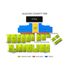 Allegan County Fair 2019 Seating Chart