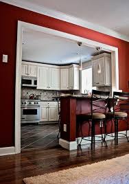 Anthony Romano Half Wall Kitchen Home Remodeling Kitchen Room