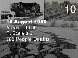 Assam earthquake of 1950 (1950). 18 Of The Most Devastating Earthquakes Since 1900 In Pictures