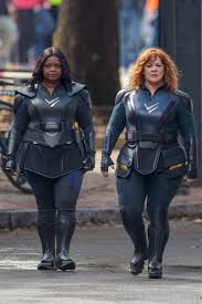 Octavia spencer and melissa mccarthy are in talks to star in ben falcone's superhero film thunder force for netflix, an individual with knowledge of the project told thewrap. Melissa Mccarthy And Octavia Spencer Spotted On Set Of New Netflix Superhero Movie Unilad