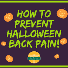 Get free materials for your patients cdc has posters, fact sheets, and other resources to help explain the importance and health benefits of the tdap. How To Prevent Halloween Back Pain Chiropractor Plantation Markson Chiropractic