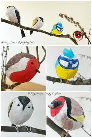 Paper Mache Birds Red Ted Art Make Crafting With Kids Easy Fun Paper Mache Art Making Paper Mache Paper Mache Animals