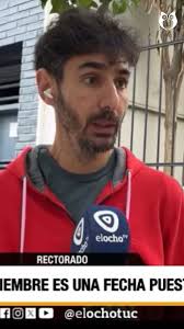 "Creemos que la lucha tiene que ganarse con movilizaciones, con  protestas.", Así se refirió Diego Toscano, Sec. Adjunto de la ADIUNT, al  ser consultado sobre el curso de la lucha de cara a la próxima ...