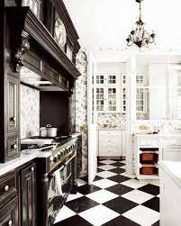 17 Beautiful Black And White Tiles Kitchen Photograph Idea Kitchen Design Ideas Dapur Putih Lantai Dapur Dapur Cantik