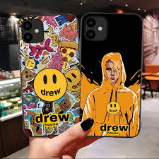 Iphone 12 iphone 12 pro iphone 12 mini. Luxury Brand Drew House Justin Bieber Soft Phone Case For Iphone 11 Pro Max Smiley Face For Iphone X Se 6 6s 7 8 Plus Xr Xs Max Buy At The