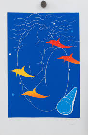 ÅKE ARENHILL. 2 st, färglitografi, sign o numr 215220 resp 91220. Konst -  Grafik - Auctionet