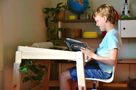 Kura can be used not only for shared kids' rooms but also if you have one kid: Loving Ikea Children S Tables Flisat Children S Desk And Table How We Montessori