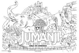 Unique collection of gacha life coloring pages. Jumanji Colouring Intots To Teens