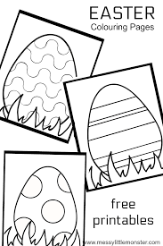 Free Easter Coloring Pages For Kids Easter Classroom Easter School Easter Preschool