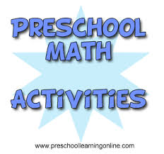 Some activities for preschoolers you can try with this. Simple Math Activities For Preschoolers Preschool Learning Online Lesson Plans Worksheets