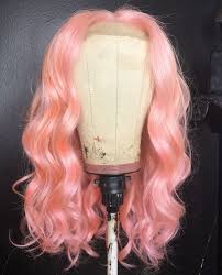 Black And Pink Wig Short Pin By Og Kennede On Hair Wig Hairstyles Pink Hair Human Hair Lace Wigs