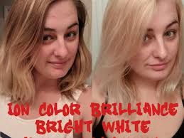How to Use Ion Color Brilliance Bright White Creme Lightener to Lighten  Your Hair (A Review)