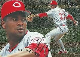 1995 Flair #122 Jose Rijo Cincinnati Reds Baseball Card