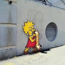 The Best Funny Pictures Of Today S Internet Simpsons Art Street Art Street Artists