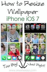 How To Resize Wallpaper On Iphone Ios 7 Iphone Ios 7 Iphone Iphone Info