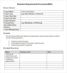 A particularly useful milestone is actual game completion and launch date! 19 Business Requirements Document Examples Pdf Examples