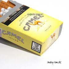 The reason something to be out when buying a cigarette. Camel Yellow Smoking Room