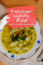 Zweierlei Karfiolsuppen Rezept In 2020 Rezepte Lebensmittel Essen Hausgemachtes Rezept