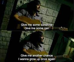 Aamir khan, kareena kapoor, r madhavan, sharman joshi, boman irani, mona singh, parikshit sahani, javed jaffreydirector rajkum. No Day But Today Give Me Some Sunshine Give Me Some Rain Give Me