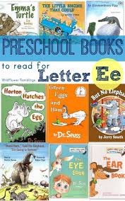 Preschool Books For The Letter E Wildflower Ramblings Preschool Books Preschool Letters Alphabet Preschool
