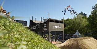 Slopestyle is a winter sport in which athletes ski or snowboard down a course including a variety of obstacles including rails, jumps and other terrain park features. Everything About Slopestyle Mountain Bike Fise