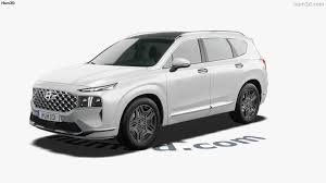 The 2021 hyundai santa fe rides and handles like a luxury vehicle. 360 View Of Hyundai Santa Fe 2021 3d Model Hum3d Store