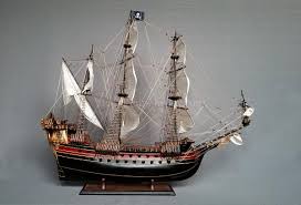 Without a ship to sail. Jolly Roger Pirate Model