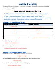 Check out www.icivics.org for more videos, lesson plans, and additional civics content. Chapter 8 The Judicial Branch Test Answers