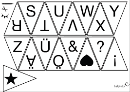 Wimpelkette vorlage zum ausdrucken buchstaben wir haben 15 bilder über wimpelkette vorlage zum ausdrucken buchstaben einschließlich bilder fotos hintergrundbilder und mehr. Buchstabengirlande Zum Ausschneiden Abc Teil R Z Buchstaben Vorlagen Zum Ausdrucken Ausdrucken Vorlagen