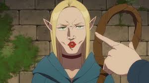 I found out japanese fans are calling this the "american comic book-style  marcille" i'm WHEEZING LMAO