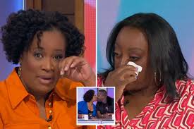 Loose Women stars break down in tears as show pays tribute to Brenda  Edwards' son Jamal
