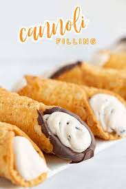 * mix filling ingredients together. How To Make Cannoli Filling Cookie Dough And Oven Mitt