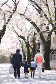 入学式 ファミリーフォト 入学式 風景