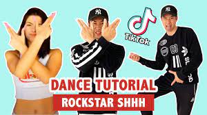 Rockstar Dance Tutorial Tik Tok Dance Youtube