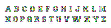 A line of credit is a predetermined amou. Psychedelic Alphabet Icons Png Free Png And Icons Downloads
