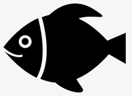 Download Tropical Fish Cartoon Fish Silhouette Svg Free Hd Png Download Kindpng