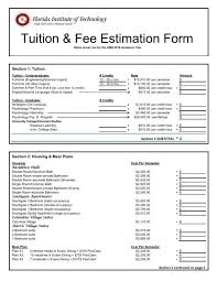 63000 years = 552246205 hours Tuition Fee Estimation Form