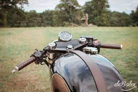 Triumph Leather Tank Belt Cafe Racer Motorcycle Mechanic Motorcycle Tank